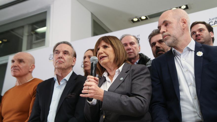 Foto de unidad, culpas al kirchnerismo y el misterio por los vices: Larreta y Bullrich y su escenificado apoyo a Morales