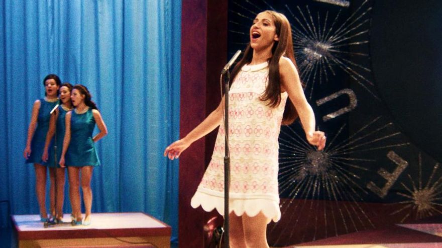 Carolina Yuste es Massiel en el primer teaser de 'La canción', la serie de Movistar Plus+ sobre el triunfo en Eurovisión