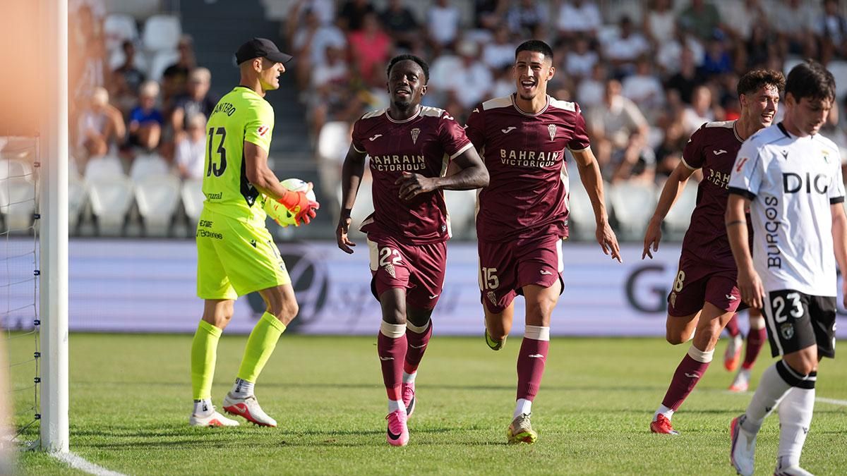 Las imágenes del Burgos CF - Córdoba CF