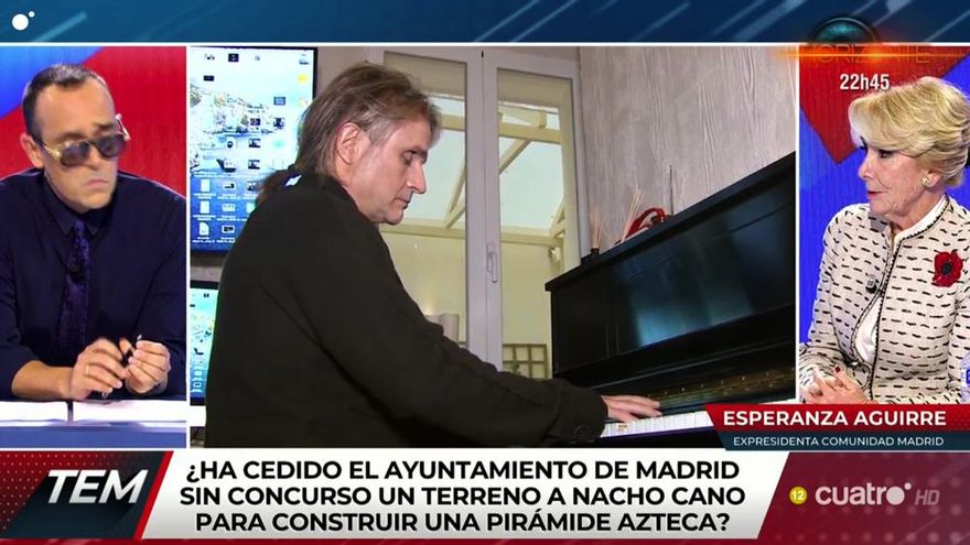 Risto Mejide y Esperanza Aguirre en 'Todo es mentira'.jpg