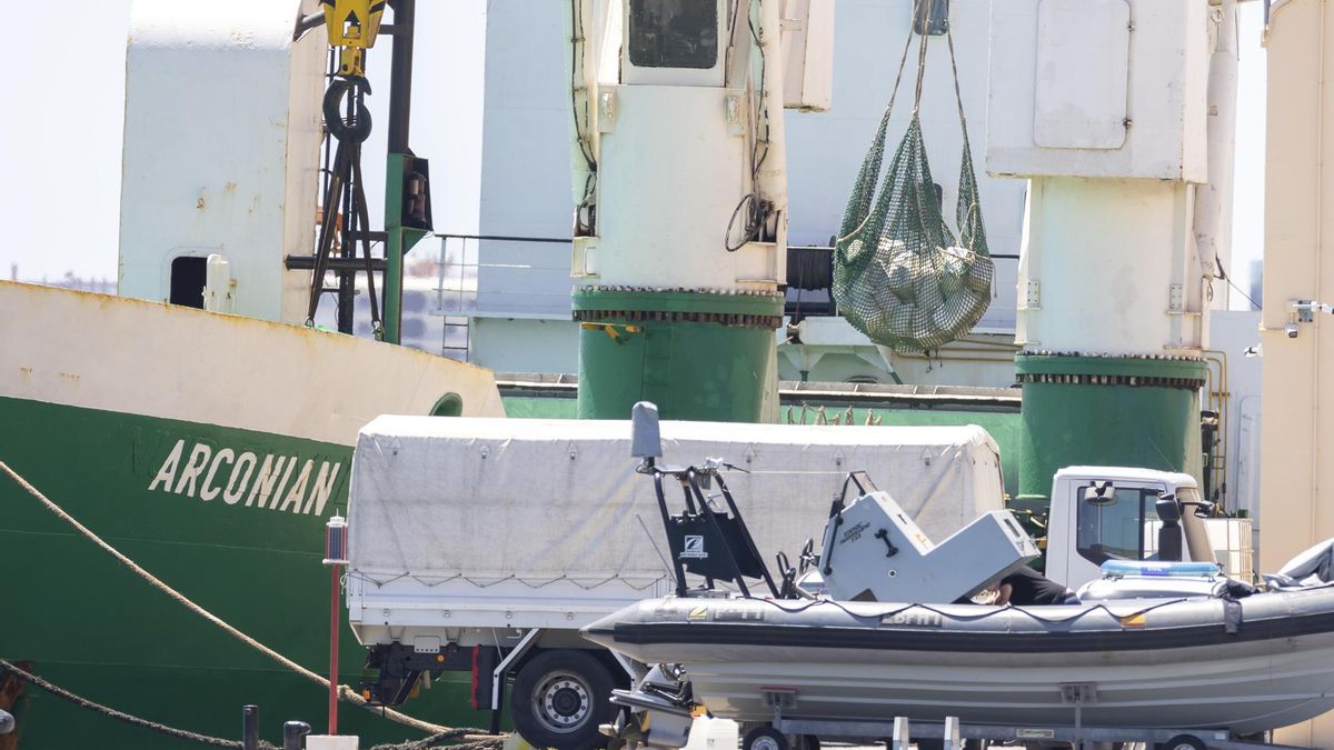 A prisión los 23 detenidos del barco interceptado en con el mayor alijo de cocaína Canarias hasta la fecha