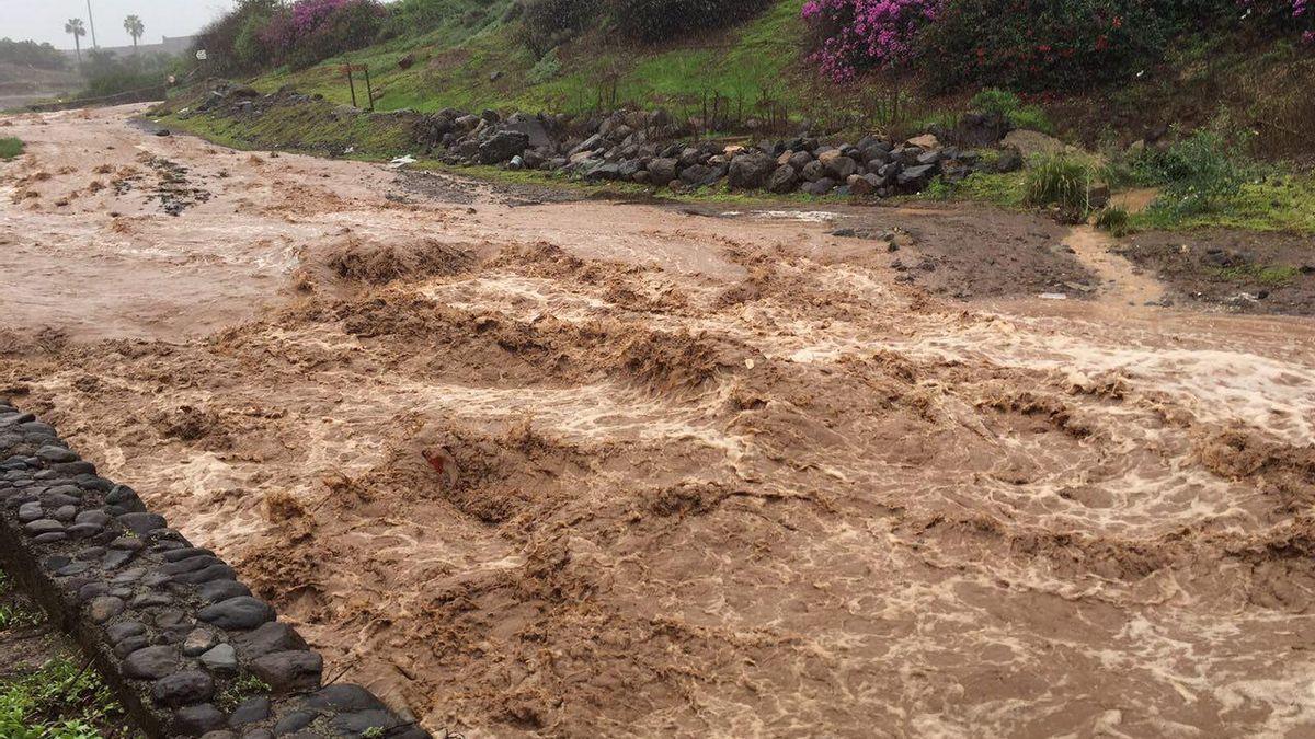 FOTOGALERÍA | Lluvias en Gáldar
