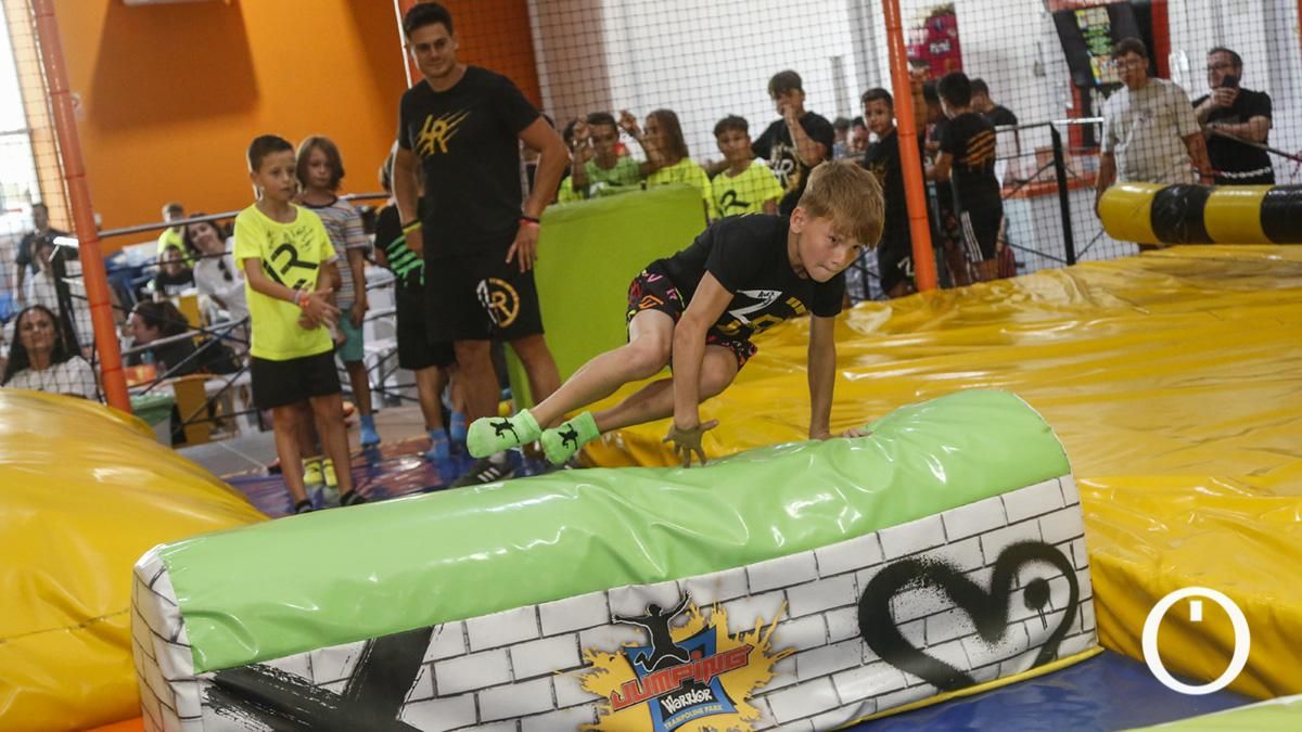 Parkour en Jumping Warrior con Álex Segura