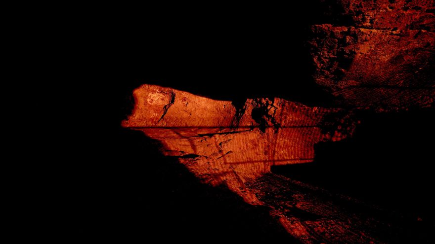 Puesta de sol del solsticio de invierno en el Santuario del Risco Chapín.