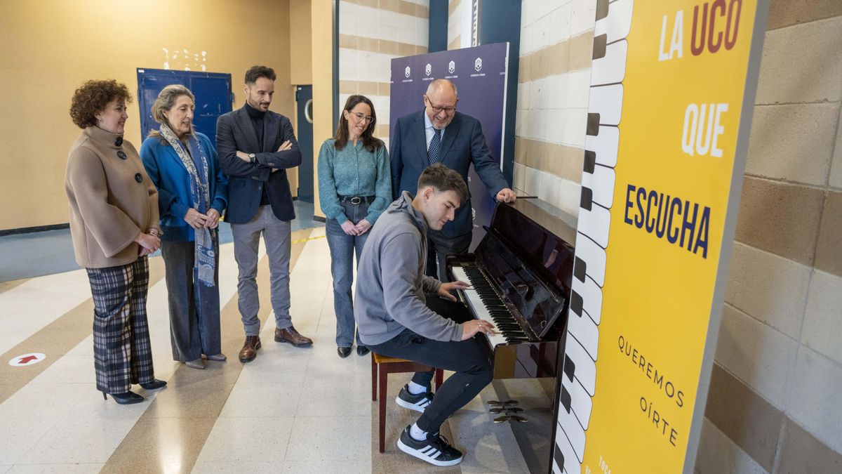 Inauguración del espacio 'La UCO que escucha'.