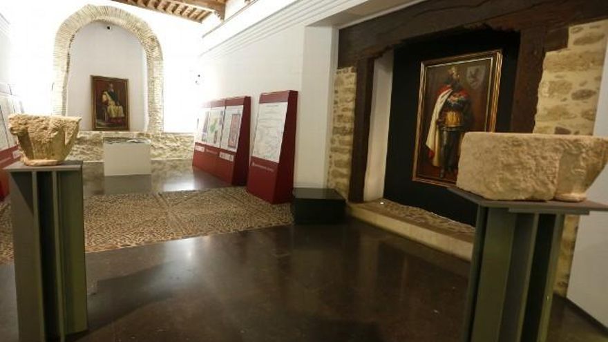 Carlos S. Campillo / ICAL Décimo aniversario de la apertura al público del Palacio del Conde Luna de León. En la imagen, una de las salas expositivas.