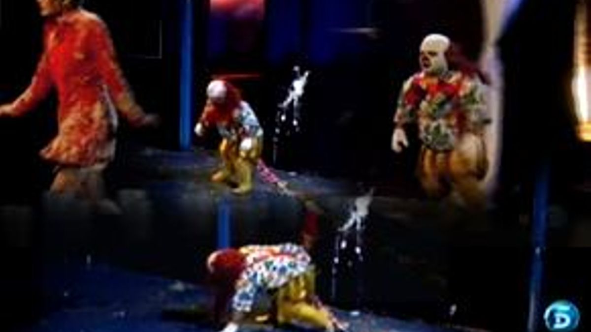 "Antológico el trastazo que se pegó el payaso enano de GH con una tronchada Milá"