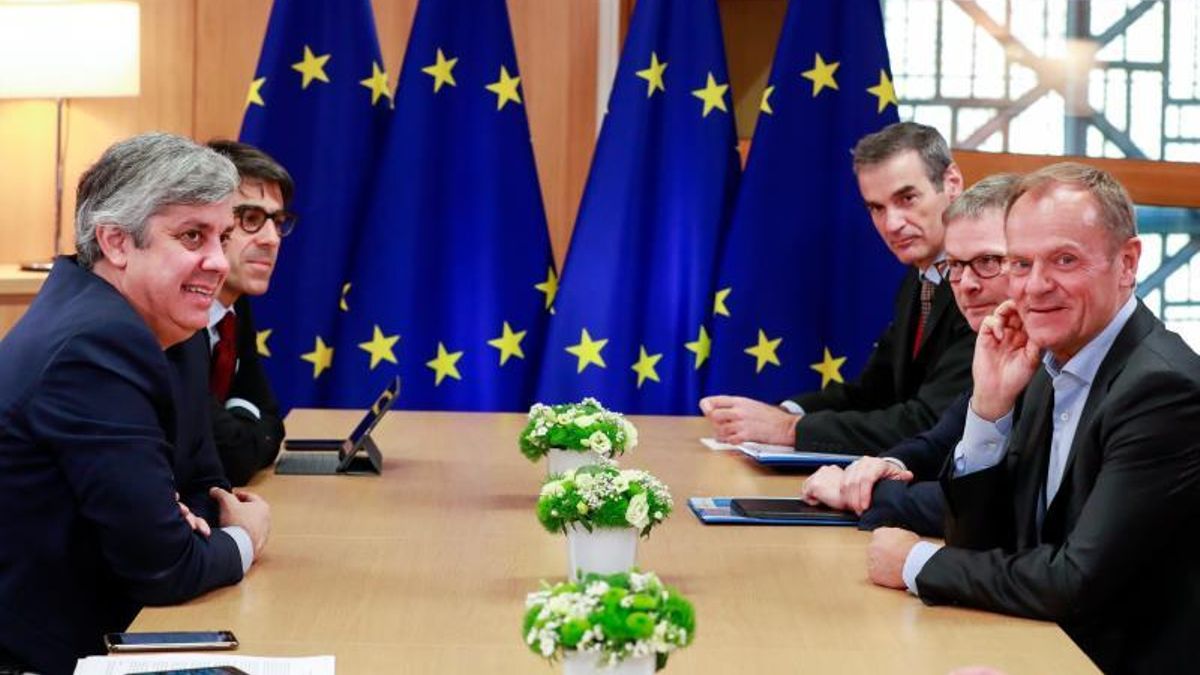 Imagen de archivo de una reunión del Ecofin.