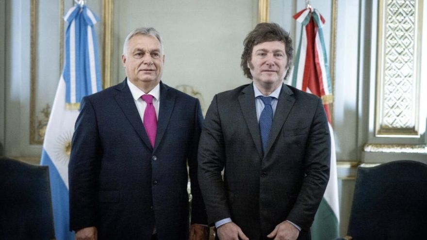 Milei envía a un funcionario a la cumbre de la ultraderecha global que organiza el húngaro Orbán