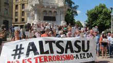 Familias de los detenidos de Alsasua ven con "agrado" la suspensión del caso hasta que se decida el tribunal competente
