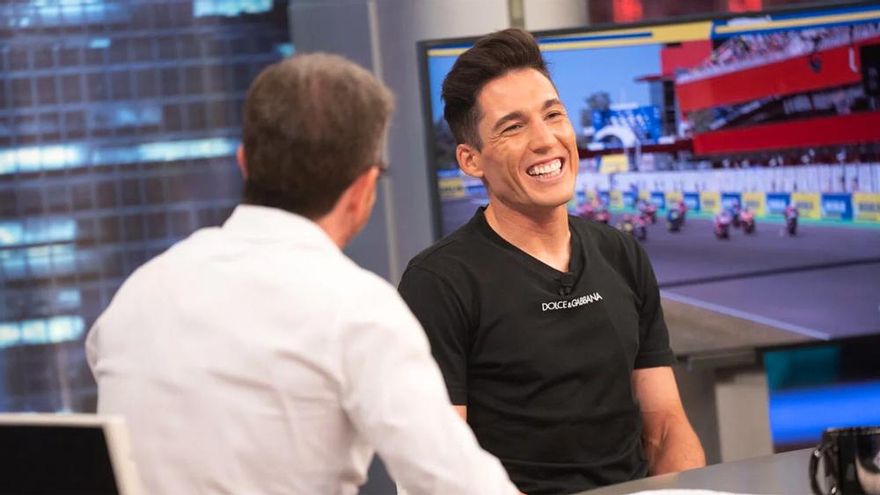 Aleix Espargaró explica en 'El Hormiguero' su desliz en el GP de Montmeló: "Pasé mucha vergüenza"