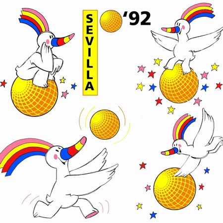 Curro fue un gran símbolo para la Expo y para Sevilla entera