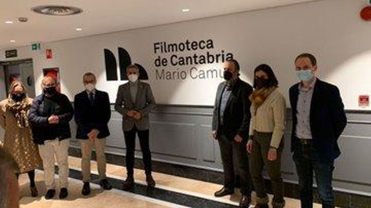 Acto celebrado en la Filmoteca en homenaje al cineasta.