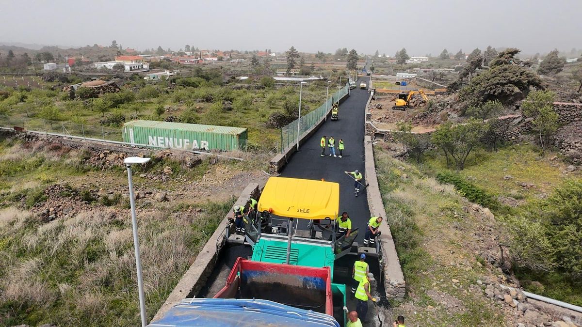 El Paso  mejora el Camino Pepe Jiménez en La Rosa  y “reafirma” su apuesta por “una red viaria  adaptada al crecimiento del municipio"