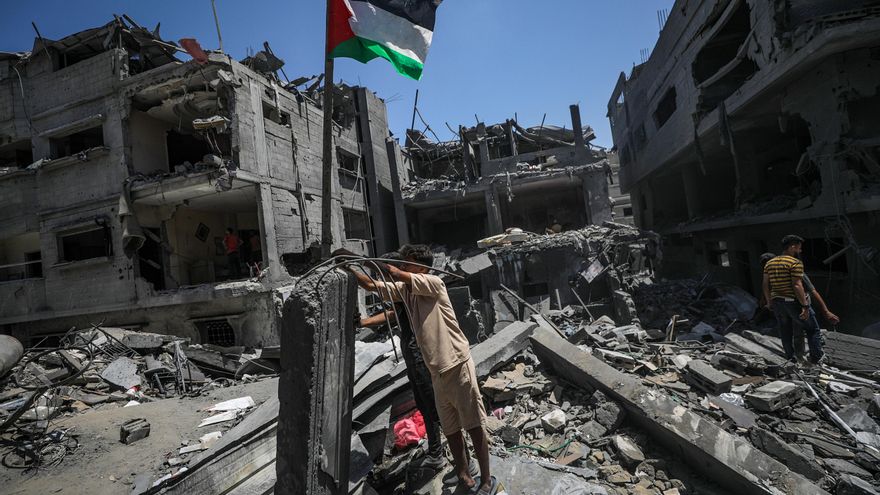 Nueve menores y una mujer de Gaza serán atendidos en Osakidetza por heridas de guerra