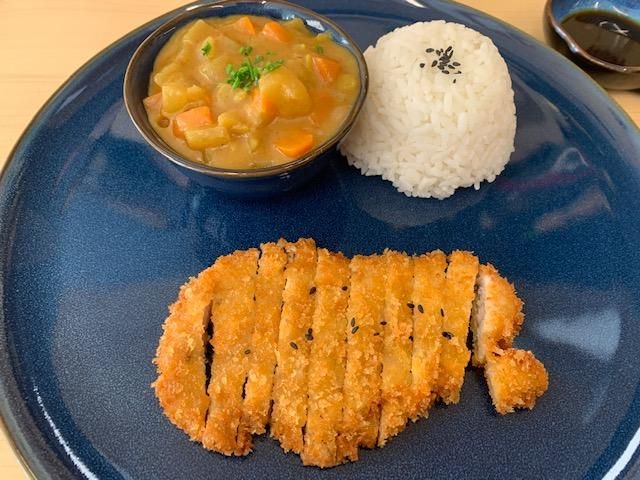 Cerdo con Curry de manzana reineta