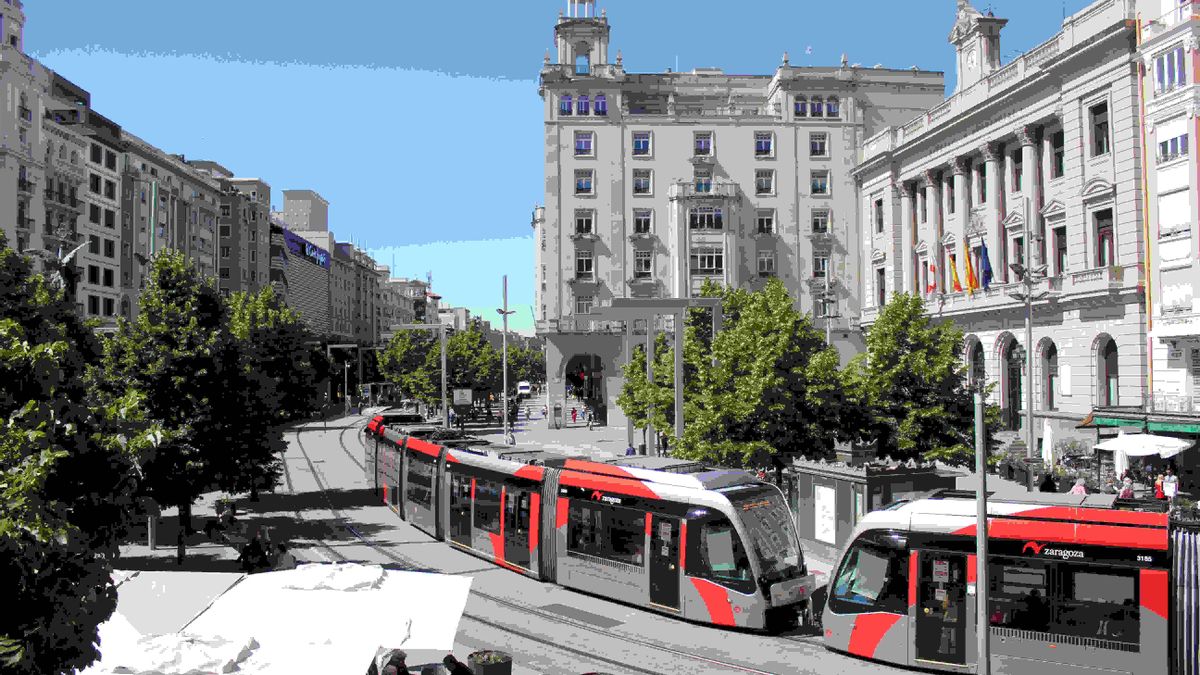 Confirmada la huelga del tranvía de Zaragoza el día del Pilar tras el fracaso de la última negociación