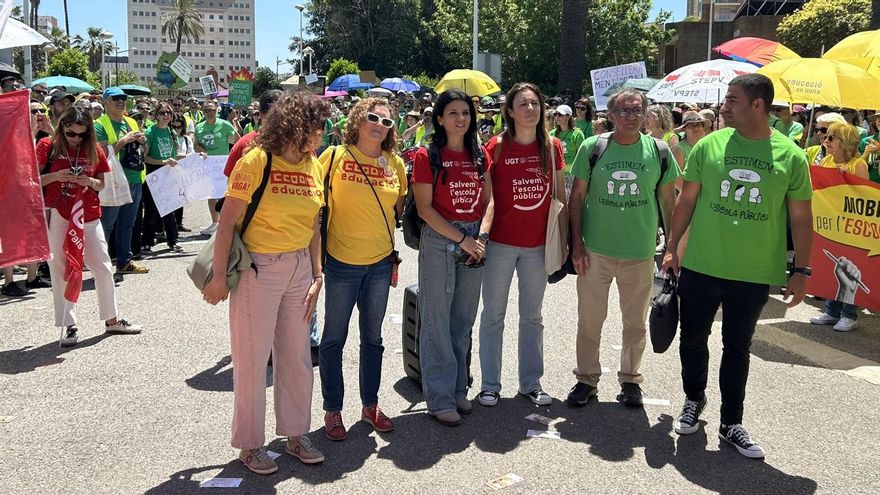 STEPV, CCOO y UGT rechazan el calendario de negociación propuesto por la Consellería de Educación para la próxima semana