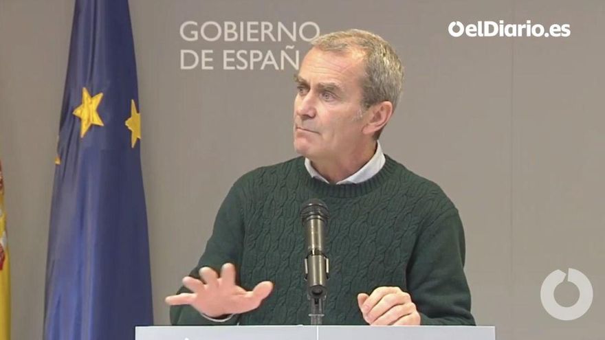 Fernando Simón en rueda de prensa.