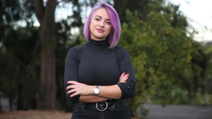 La artista visual experta en videojuegos y género Nira Santana.