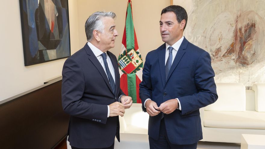 Pradales arranca su ronda de contactos con el PP, que acusa al Gobierno vasco de lastrar la economía con posturas radicales