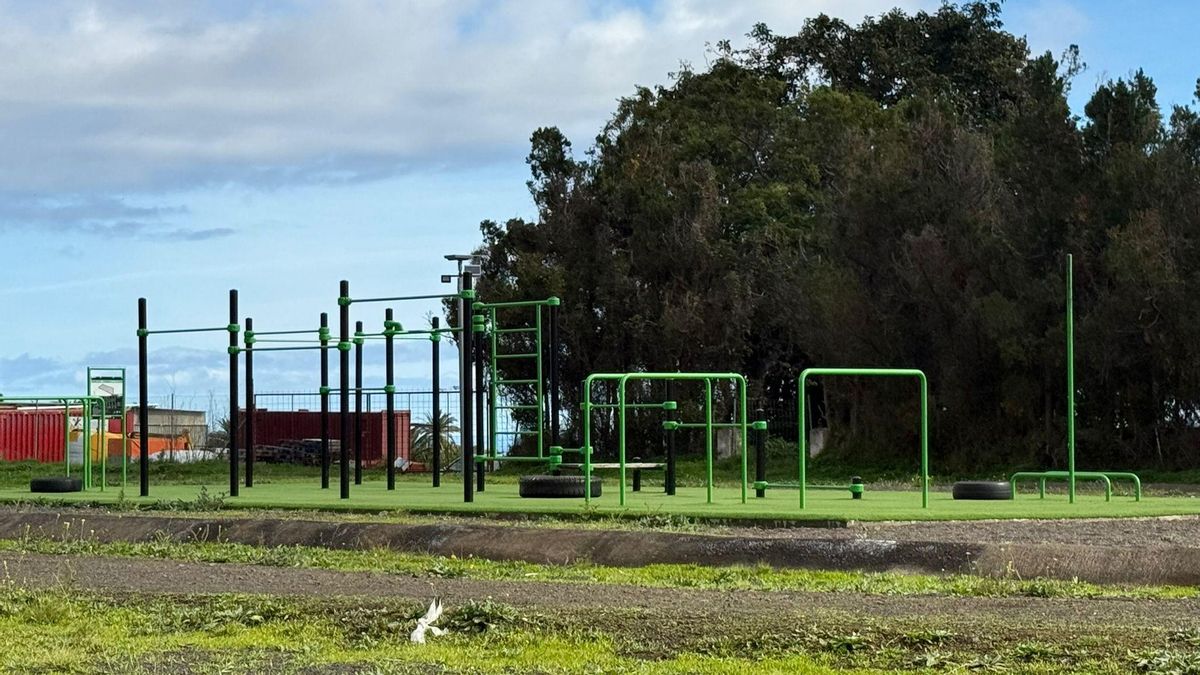 El PP pide mejorar la iluminación del parque de calistenia del Aeropuerto Viejo