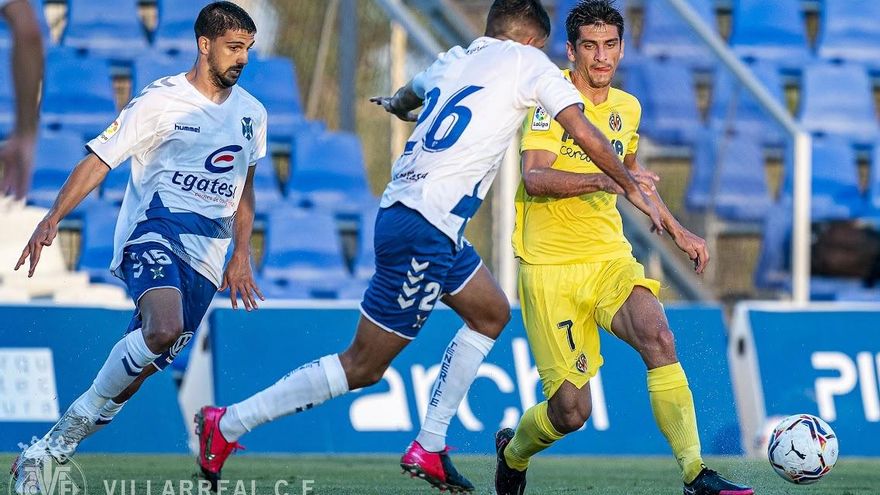 Buena imagen y victoria del CD Tenerife ante el Villarreal