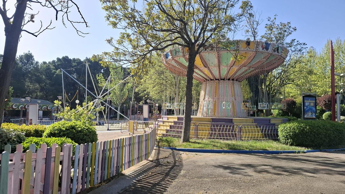 Atracciones paradas del Parque de Atracciones de Zaragoza