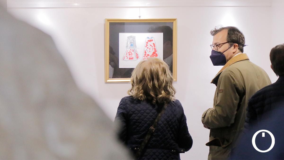 Inauguración de la exposición de Guadalupe Codes Belda. Greguerías Ilustradas