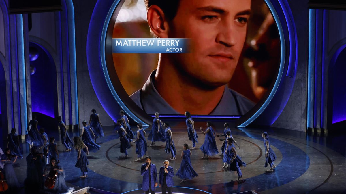 Recuerdo a Matthew Perry durante la gala de los premios Oscar 2024