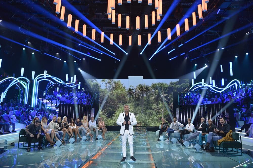 El plató de Supervivientes, con Jorge Javier al frente