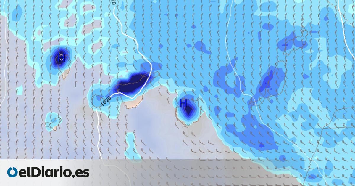 Aemet anuncia avisos amarillos para toda Canarias este fin de semana