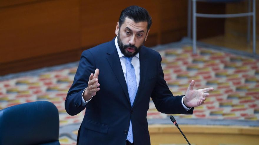 El portavoz del PP en la Asamblea de Madrid, Carlos Díaz-Pache.