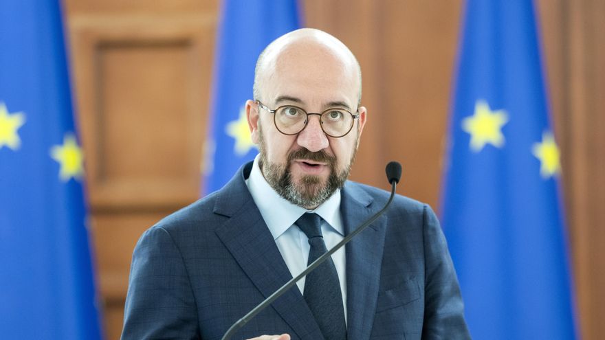 Imagen de archivo del presidente del Consejo Europeo, Charles Michel. EFE/EPA/DUMITRU DORU