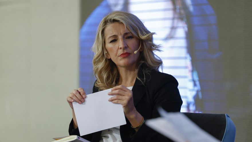 La vicepresidenta segunda y ministra de Trabajo y Economía Social Yolanda Díaz. EFE/ Juanjo Martin