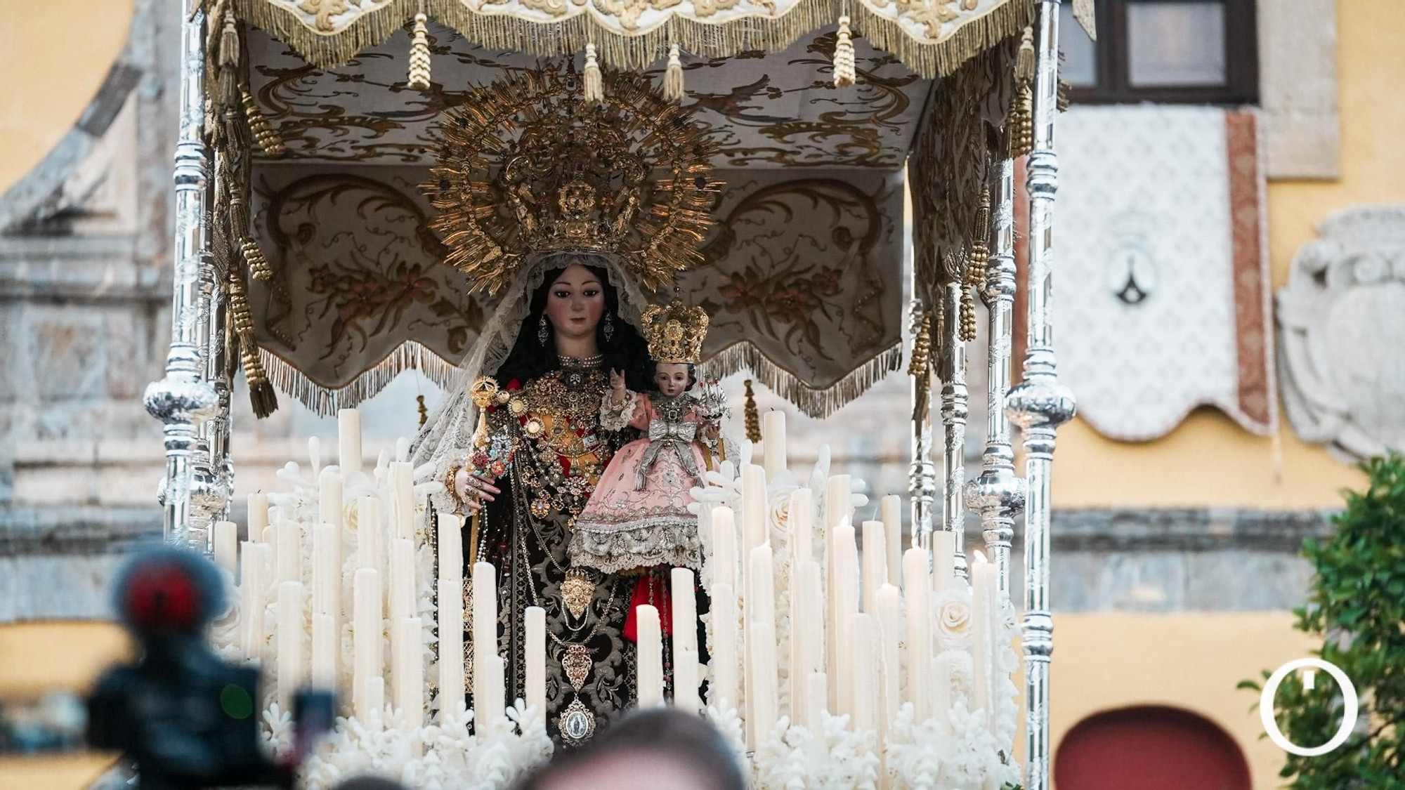 Las procesiones del Carmen de San Cayetano y Puerta Nueva, en imágenes