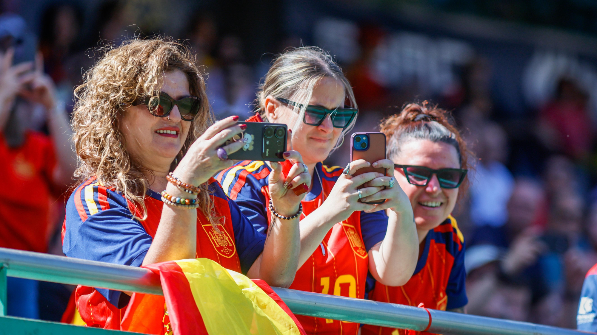 El partido de la selección femenina España - Ucrania
