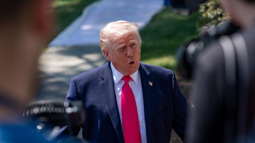 El presidente de EEUU, Donald Trump.