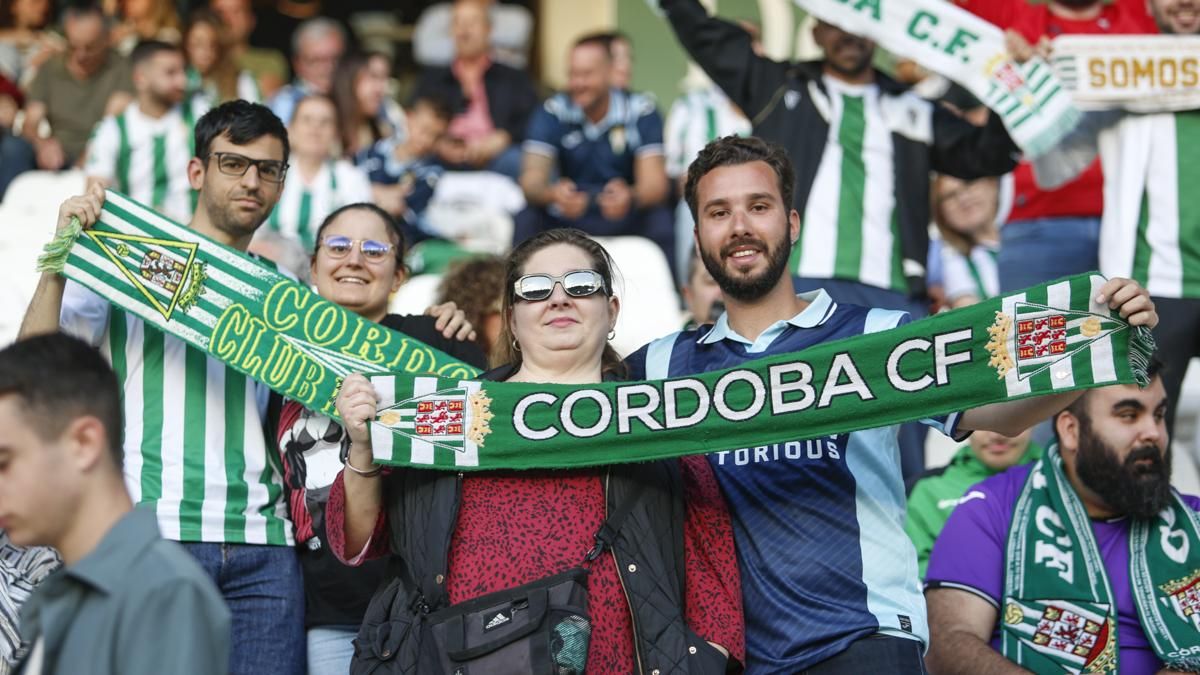 Grada Blanquiverde del Córdoba CF - Albacete BP