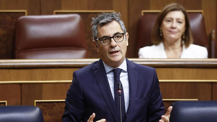 El ministro de Justicia, Félix Bolaños. EFE/ Rodrigo Jiménez