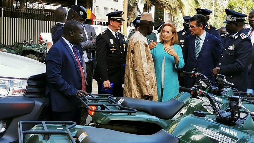 España dona 22 vehículos a Senegal para luchar contra la migración irregular