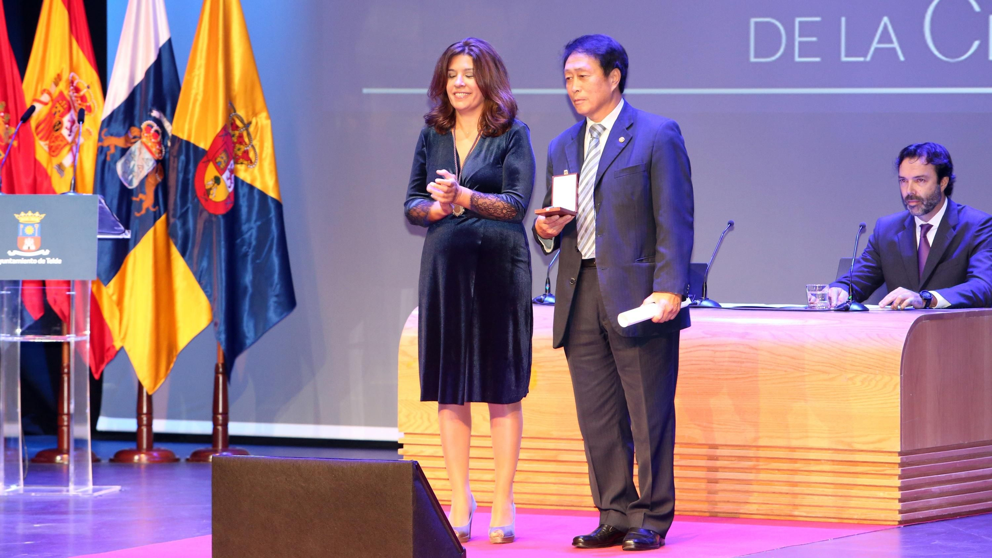Bang Kyung Won, medalla al Mérito Deportivo de Telde
