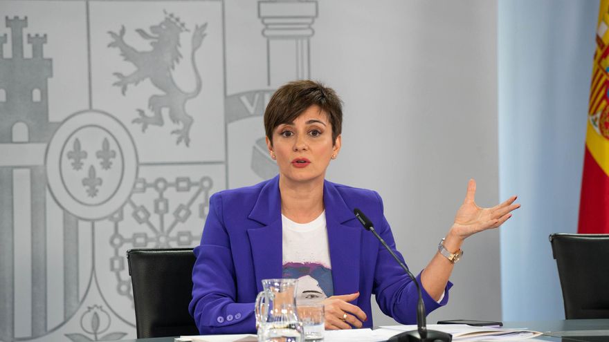 La ministra de Política Territorial y portavoz del gobierno, Isabel Rodríguez.