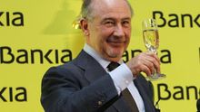 Rodrigo Rato celebra la salida a Bolsa de Bankia. Foto: Ballesteros/Efe.
