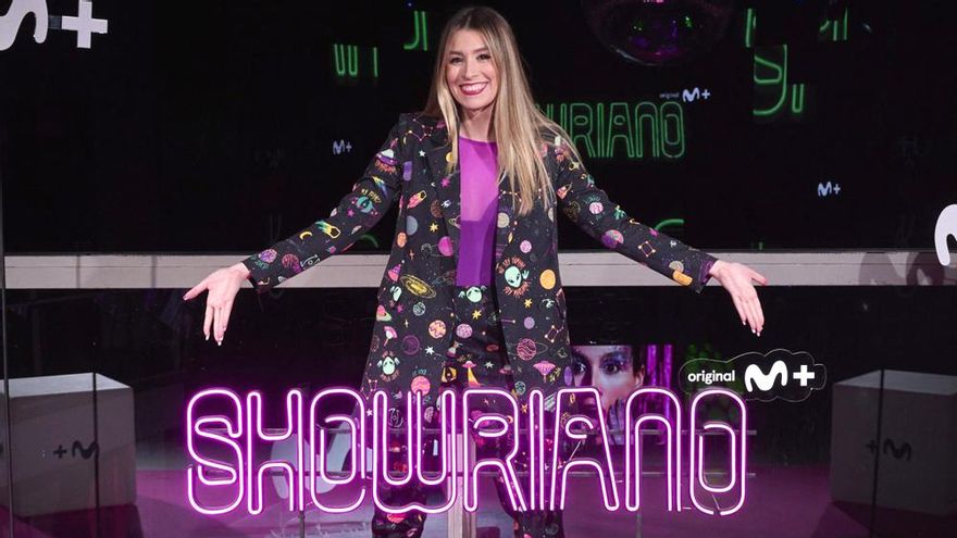 Movistar Plus+ presenta 'Showriano', su nuevo programa de entretenimiento para que Eva Soriano dé bien el cante