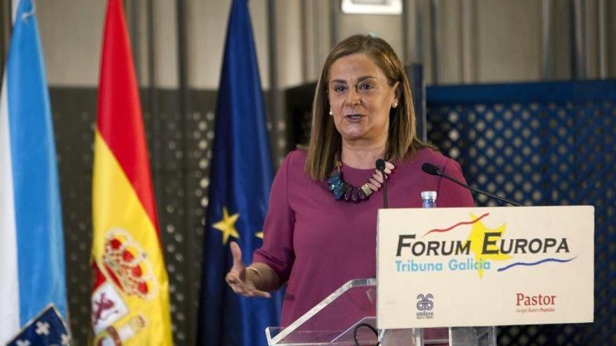 Carmela Silva, presidenta de la Diputación de Pontevedra