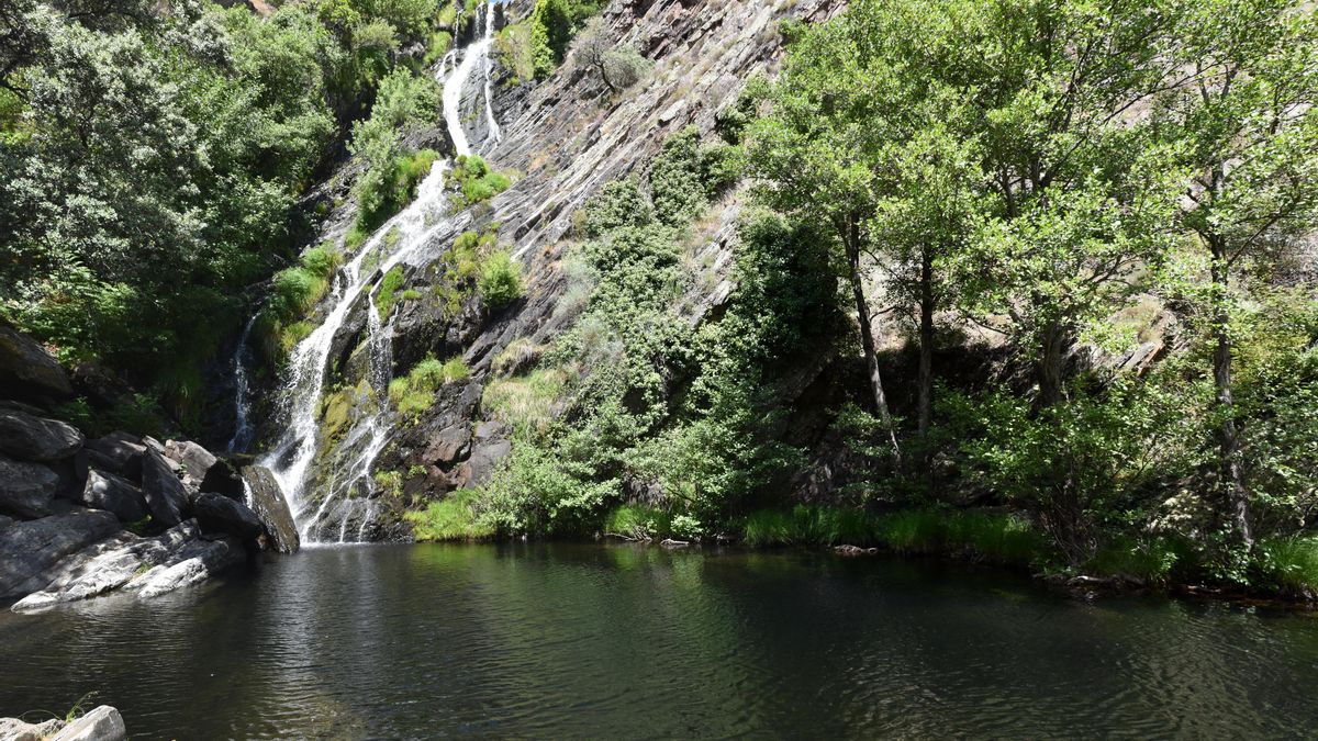 El rincón de Cáceres con varias rutas de senderismo hasta una cascada de más de 70 metros de altura