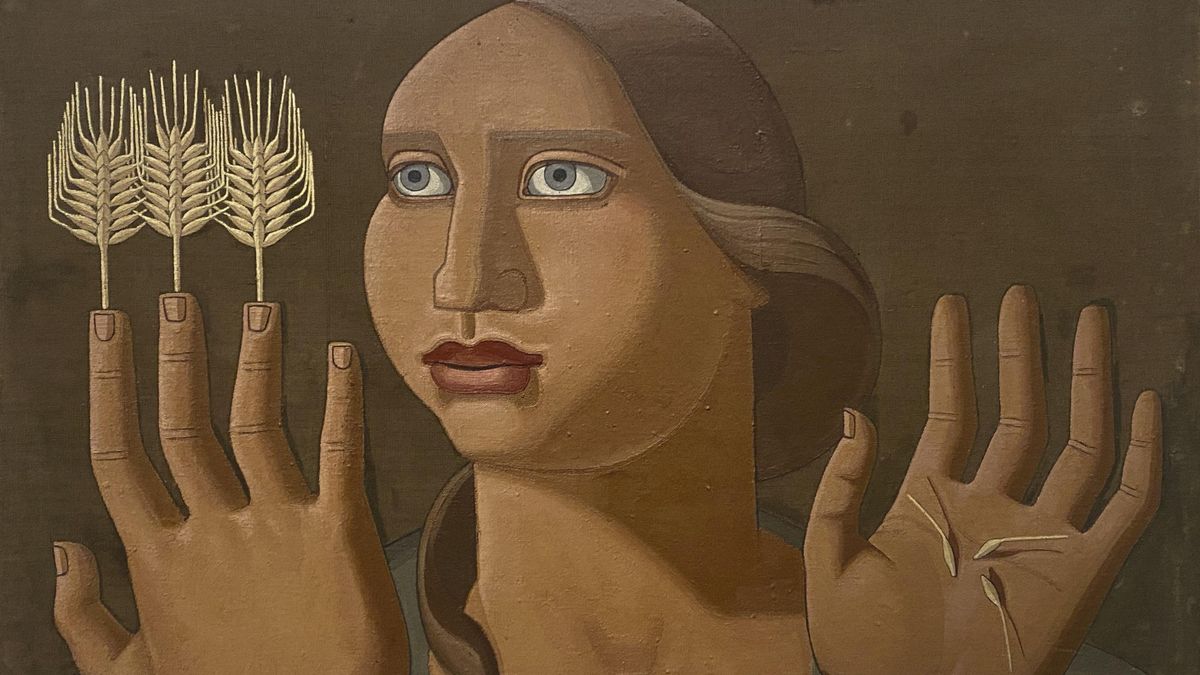 'Sorpresa del trigo' de Maruja Mallo