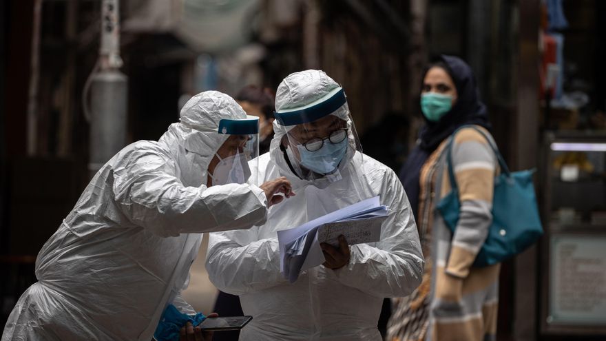 China suma 88 casos locales de la covid, 18 menos que en la víspera. EFE/EPA/JEROME FAVRE