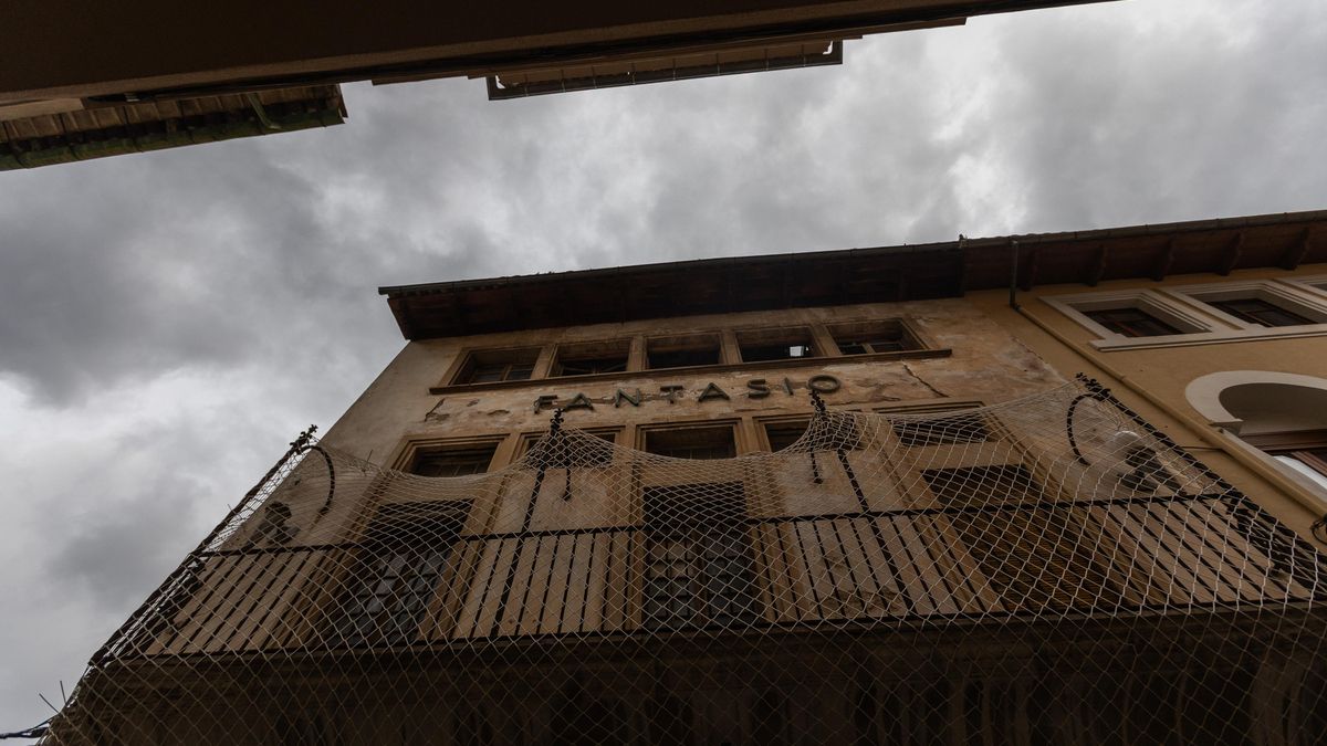 Fachada del antiguo Fantasio, en la actualidad